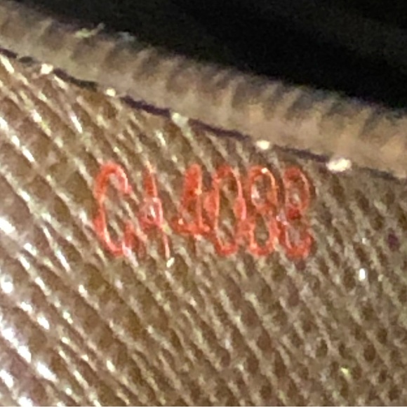 LOUIS VUITTON Damier Ebene Brown Black Full Length Sarah Wallet Organizer AUTH - Picture 7 of 16